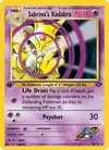 Carte Sabrina's Kadabra 58/132