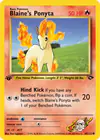 Carte Blaine's Ponyta 64/132