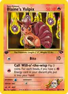 Carte Blaine's Vulpix 66/132