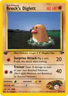 Carte Brock's Diglett 67/132
