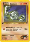 Carte Brock's Geodude 68/132