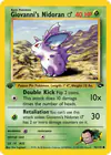 Carte Giovanni's Nidoran ♂ 76/132