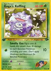 Carte Koga's Koffing 79/132
