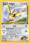 Carte Koga's Pidgey 80/132