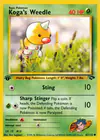 Carte Koga's Weedle 82/132