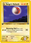 Carte Lt. Surge's Voltorb 86/132