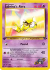 Carte Sabrina's Abra 93/132