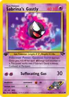 Carte Sabrina's Gastly 97/132
