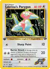 Carte Sabrina's Porygon 98/132