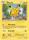 Carte Pikachu 6/12