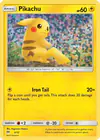 Carte Pikachu 6/12