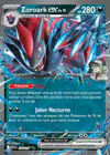 Carte Zoroark ex de N 137/217