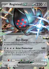 Carte Registeel ex 145/217