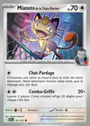 Carte Miaouss de la Team Rocket 161/217