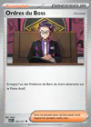 Carte Ordres du Boss 183/217