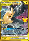 Carte Pikachu et Zekrom GX 33/181