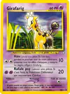 Carte Girafarig 58/111