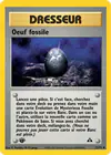 Carte Oeuf fossile 72/75