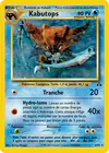 Carte Kabutops 6/75