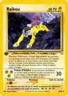 Carte Raikou 22/64