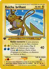 Carte Raichu brillant 111/105