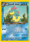 Carte Crocrodil Obscur 32/105