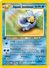 Carte Aquali lumineux 52/105