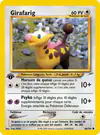 Carte Girafarig 66/105