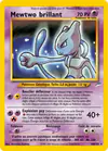 Carte Mewtwo brillant 109/105