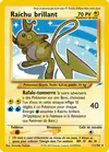 Carte Raichu brillant 111/105