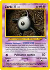 Carte Zarbi X 30/105