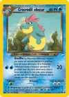 Carte Crocrodil Obscur 32/105