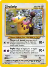 Carte Girafarig 66/105