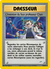 Carte L'invention du faux professeur Chen 94/105