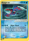 Carte Kyogre ex 001/