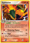 Carte Typhlosion 034/
