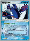 Carte Kyogre ex 037/