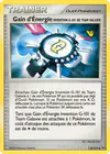 Carte Gain d'Énergie Invention G-101 de Team Galaxie 116/127