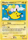 Carte Pikachu volant Niv. 12 113/111