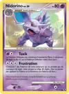 Carte Nidorino Niv. 30 74/111