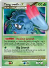 Carte Tangrowth LV.X 99/99