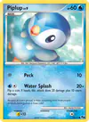 Carte Piplup 15/17