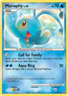 Carte Manaphy 3/17