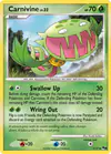 Carte Carnivine 7/17