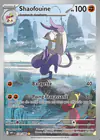 Carte Shaofouine 134/086