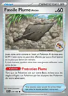 Carte Fossile Plume Ancien 079/086