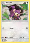 Carte Rattata 143/214