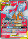 Carte Reshiram et Dracaufeu GX 194/214