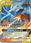 Carte Reshiram et Dracaufeu GX 20/214