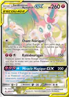 Carte Gardevoir et Nymphali GX 205/214